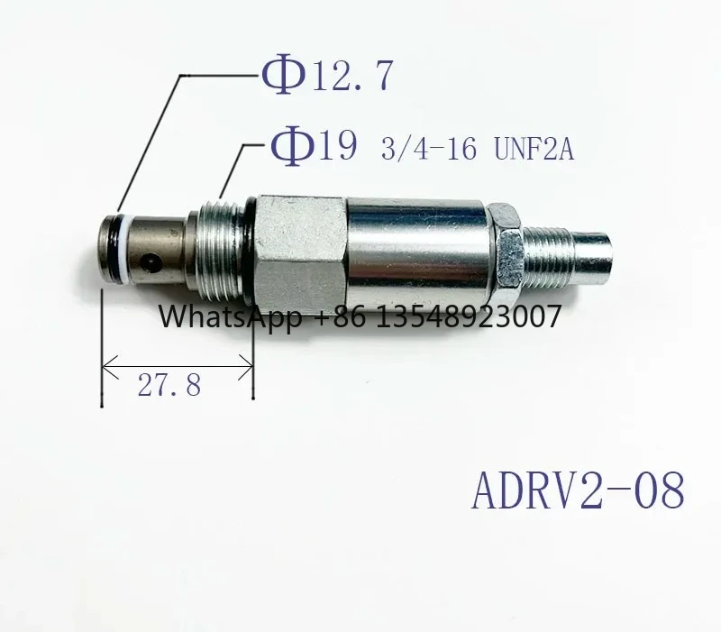 

Подходит для аксессуаров к регулирующему клапану прямого действия с резьбовым соединением ADRV2-08
