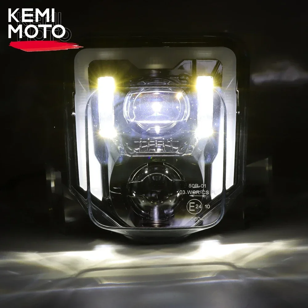 Motorcycle 2022 New LED Headlight Headlamp Head Light For Husqvarna FE250 FE350 FE450 Universal Off road Dirt Bike LED Headlight