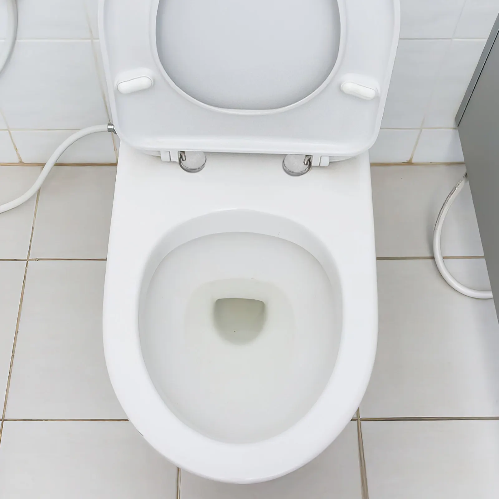 

Набор из 4 элегантных декоративных заглушек для петель унитаза из нержавеющей стали, универсальные накладки на болты для унитаза для легкого обновления ванной комнаты