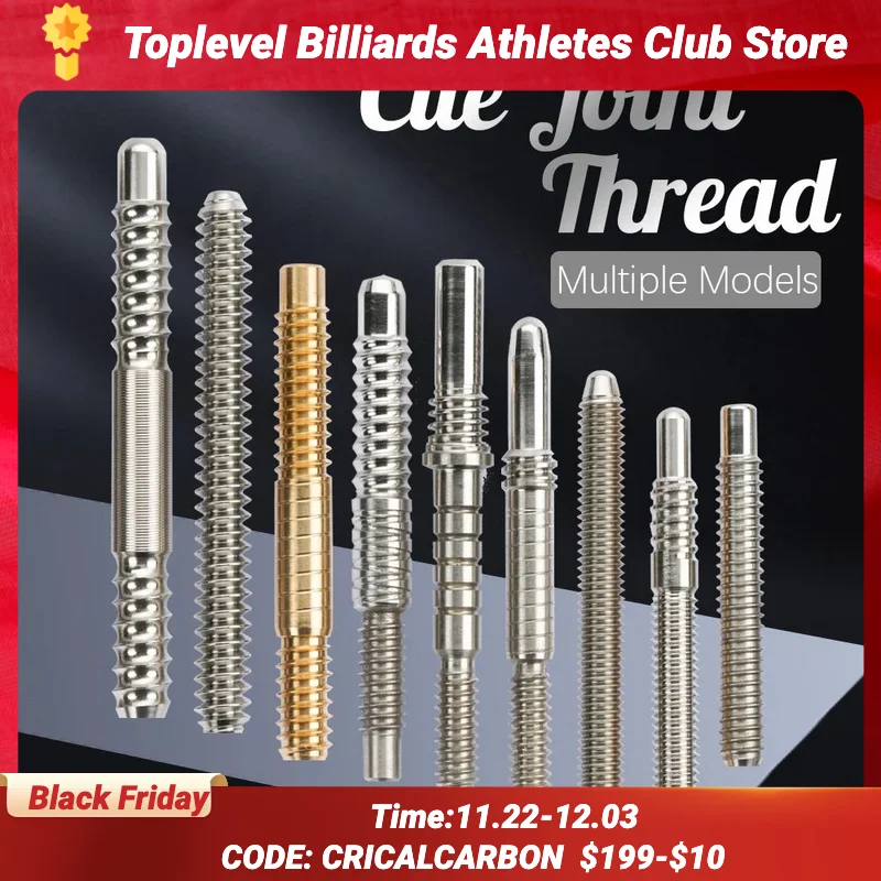 Billiards Joint Pin&Insert Wavy /Uni Loc Radial 3/8*10 3/8*11 United Joint Billiards Accessories Shaft Fittings