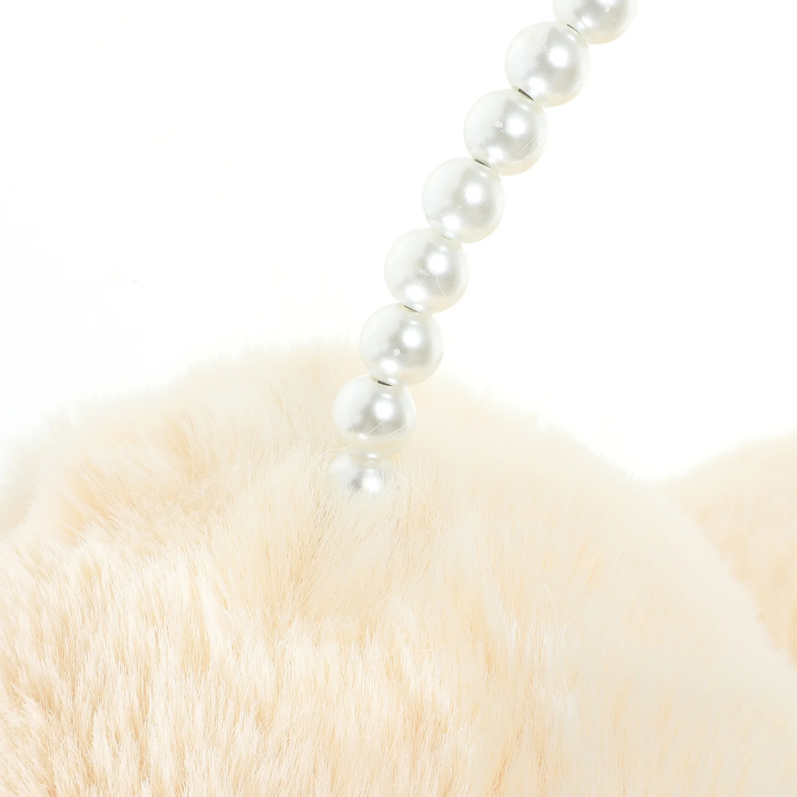 

Lovely Pearl For Women Warm Lovely Cover Winter Ear Cover Soft Ear Warmer Unique Design Fashion Accessory