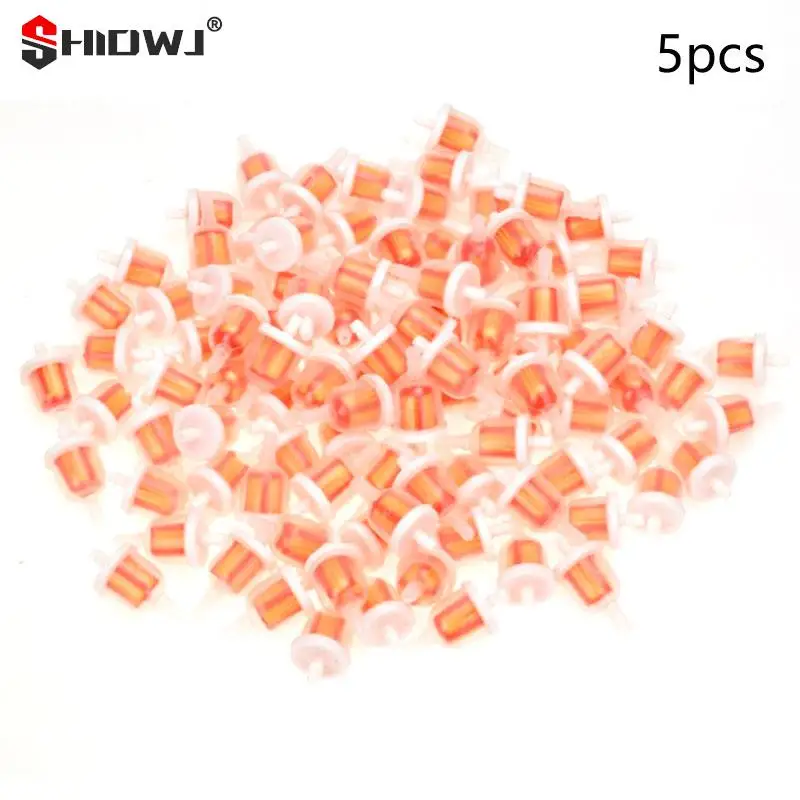 5Pcs Universal Motorcycle Small Engine Fram Plastic Fuel Gas Gasoline Filter With Magnet Professional Moto Oil Filter