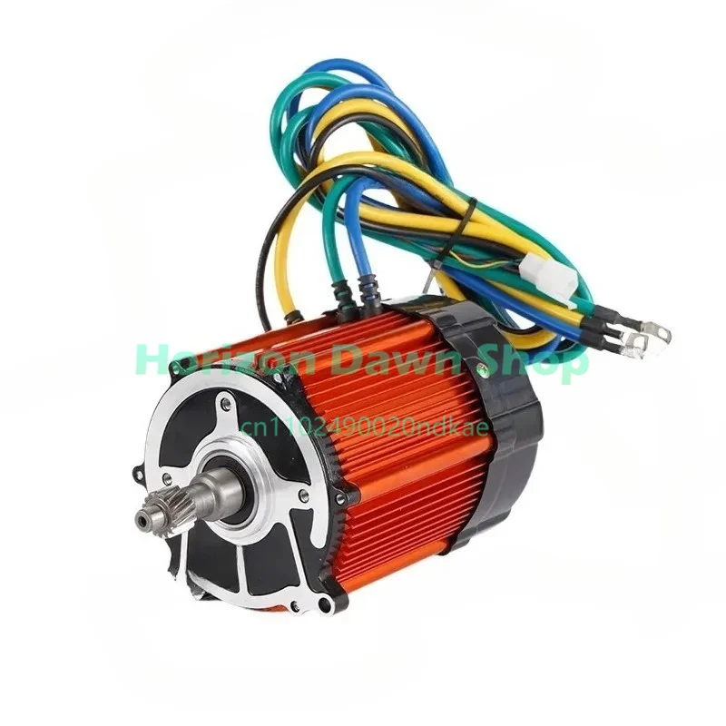 Electric vehicle accessories Permanent magnet DC brushless tricycle motor accessories 48V60V72V1500W