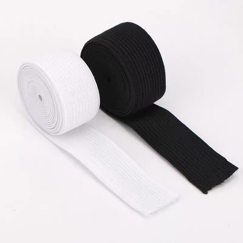 5 meter elastische rubberen band voor het naaien van kledingaccessoires DIY naaistof breedte 10-50 mm