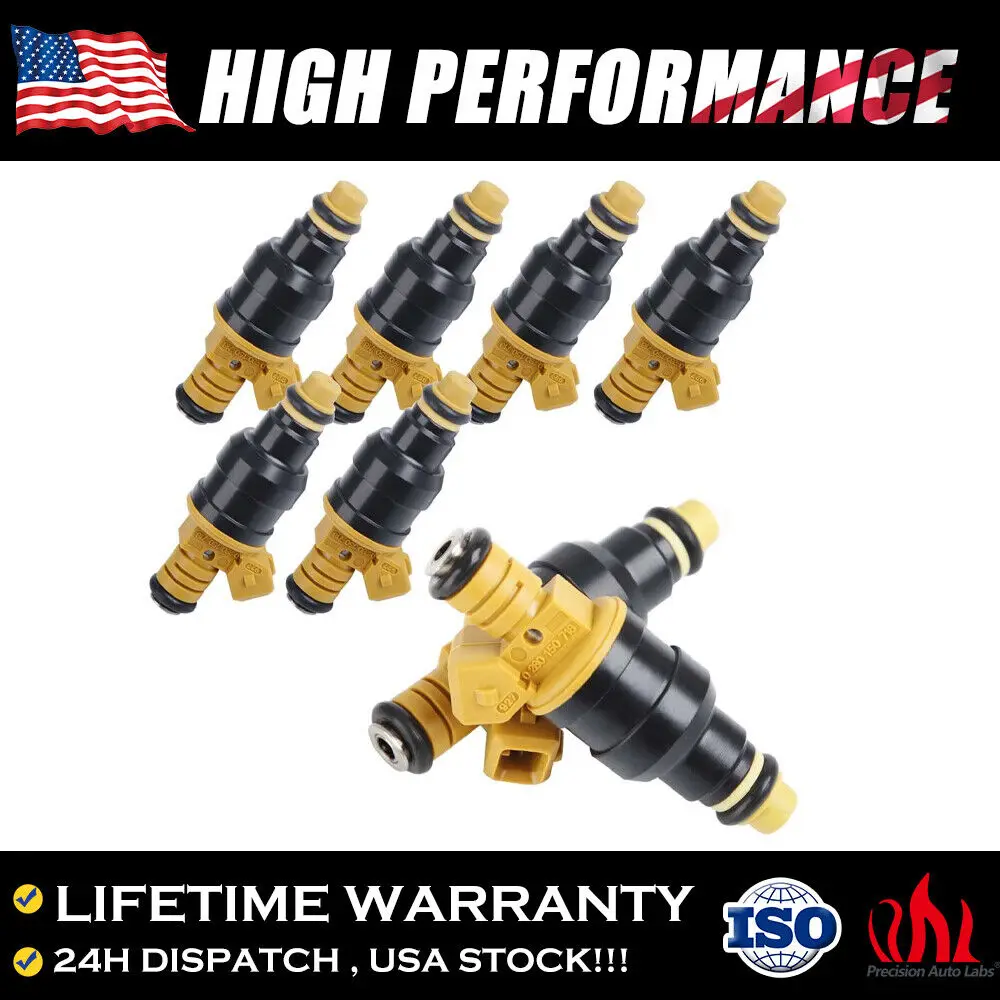 

8PCS Fuel Injectors For EV1 GM TPI 22lb/3Bar 5.7L 5.0L 1985-1992 Corvette Camaro