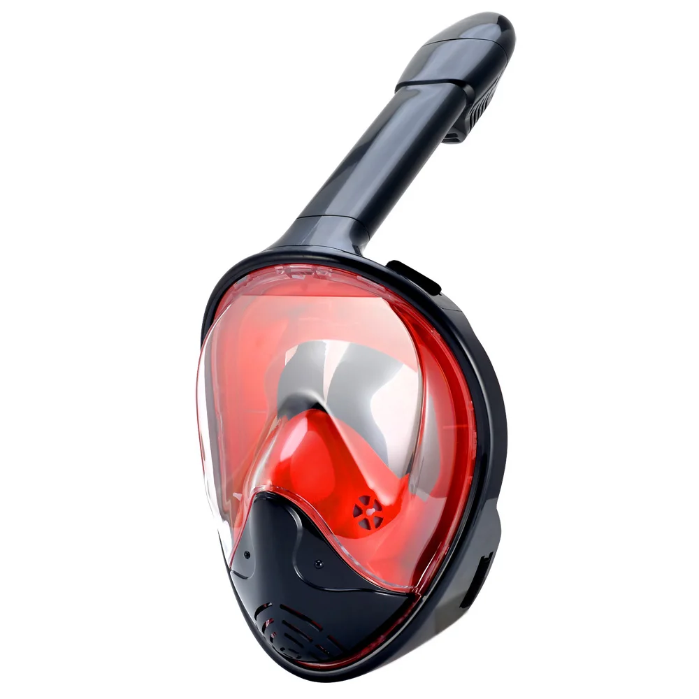 Unterwasser Schnorcheln Vollgesichts Kinder Schwimmmaske Set Tauchen Atemschutzmasken Antibeschlag Sichere Atmung für Kinder Erwachsene – Detail 9