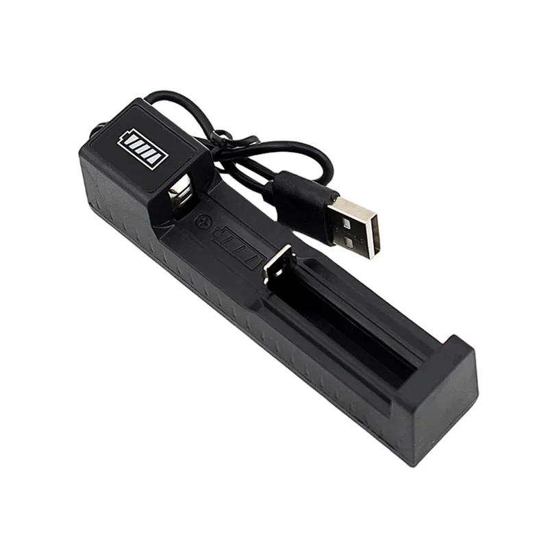 1/5/10PCS  Charger USB Smart Battery Charger for 16340 14500 18650 26650 3.7V Lithium Battery USB Fast Charge