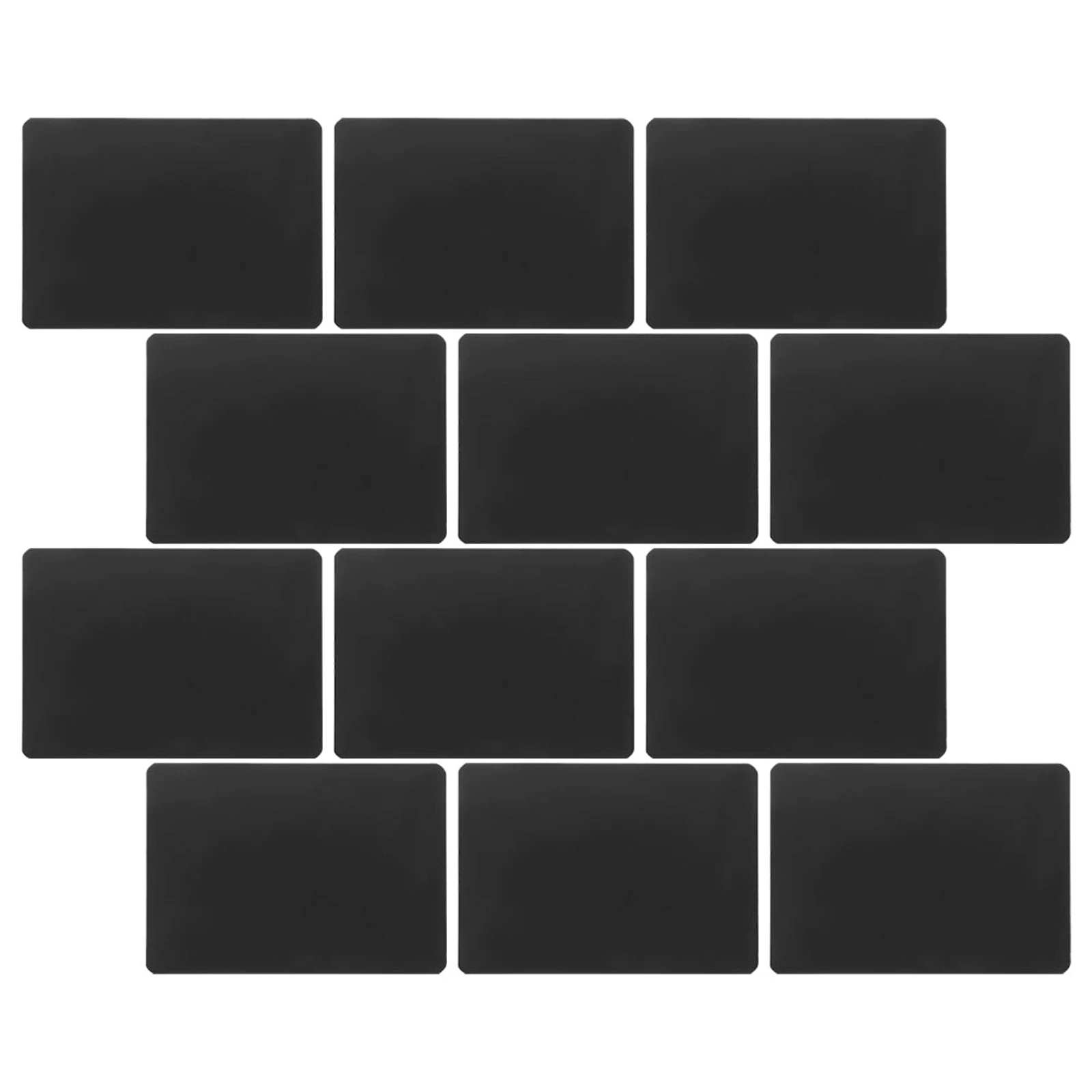 12 Stuks Prijs Display Tag A7 Formaat Mini Krijtbord Uitwisbare Prikbord Supermarkt Plank Label Tag Abs Materiaal