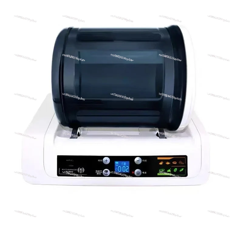 5L Automatic Electric Vacuum Food Marinator Tumbling Machine LCD Inteliigent Hamburger Pickling Machine For Shop.