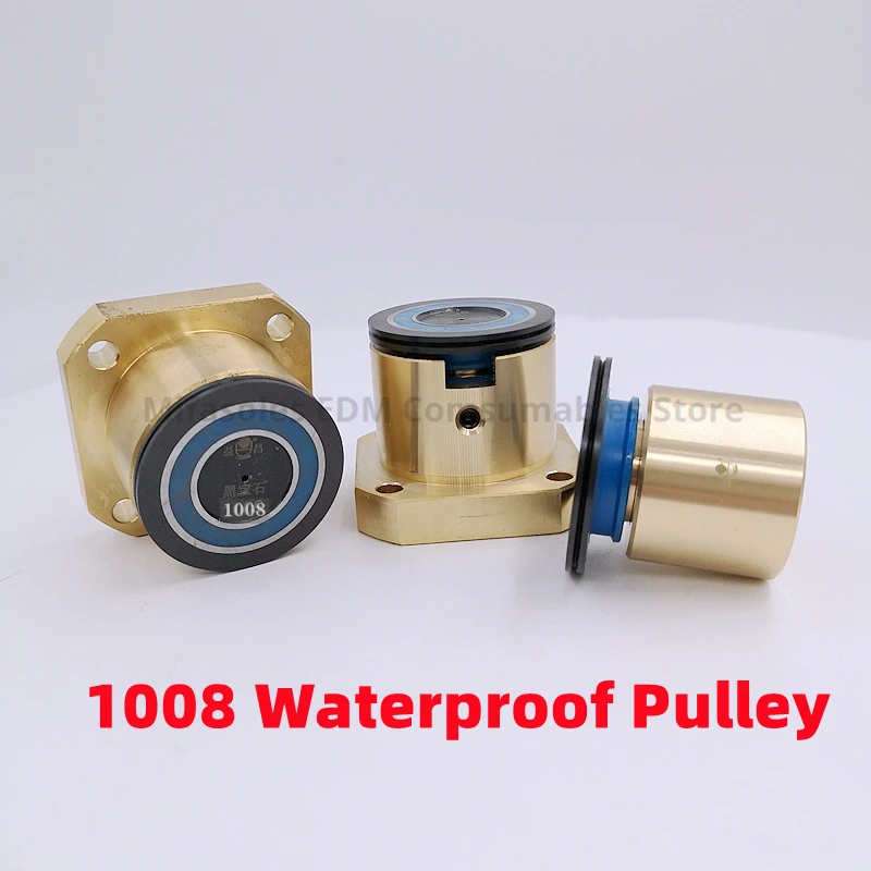 

EDM Ruby Pulley Roller Guide 1008 OD40mm*L36mm Wheel Waterproof Complete Assembly for EDM CNC Wire Cutting Machine