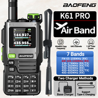 BAOFENG K61 PRO Multi Band Walkie Talkie Wireless Copy Frequency DTMF NOAA Type-C 640CH Upgraded UV-5R UV-K5 8 Ham Two Way Radio