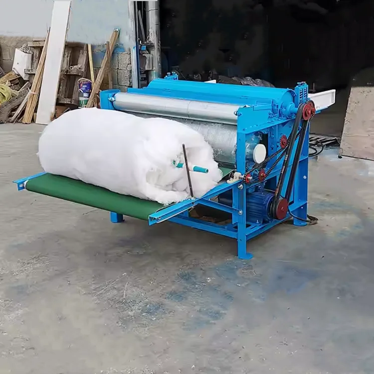 Cotton Carding Machine Equipment Waste Cotton Sheep Wool Carding Machine