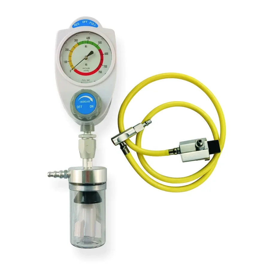 manufacture wall mounted extractor medical digital vacuum regulator for hospital