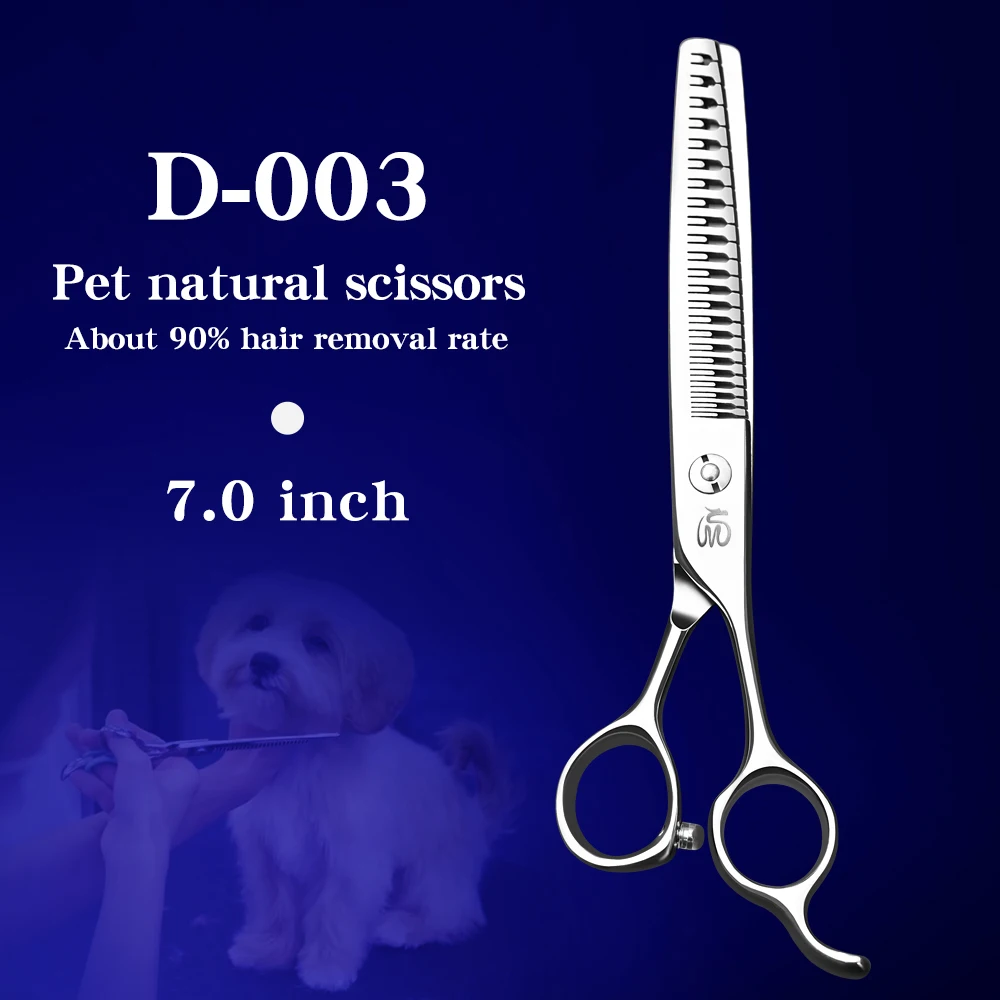 Natural scissors for pet grooming, natural and traceless haircuts for thinning fish bones, exclusively for pet grooming shops