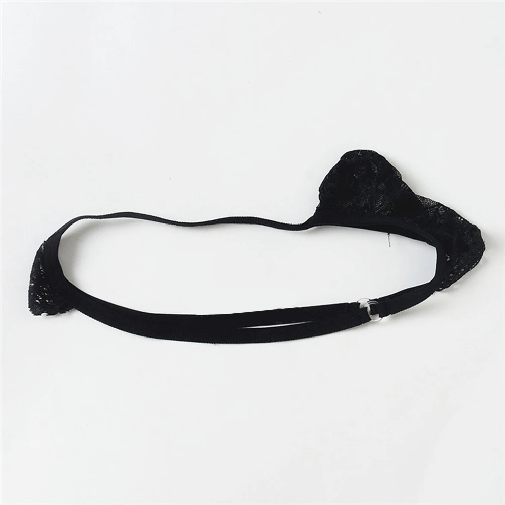 

Прозрачные мужские кружевные выпуклые трусы с низкой талией, нижнее белье, трусики с тонким ремешком, стринги, мужские сексуальные трусы с Т-образной спинкой