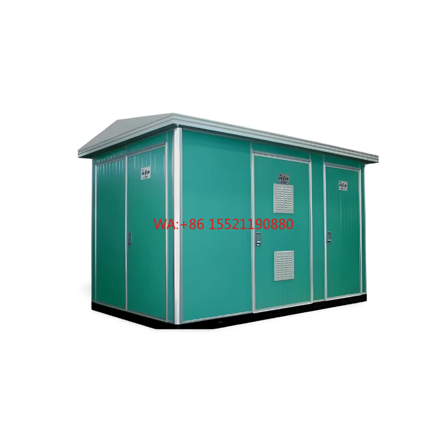 Plants Single Phase 10kV to 400V 50Hz Hunan Compact Outdoor Prefabricated Container-type Substations for Solar Power
