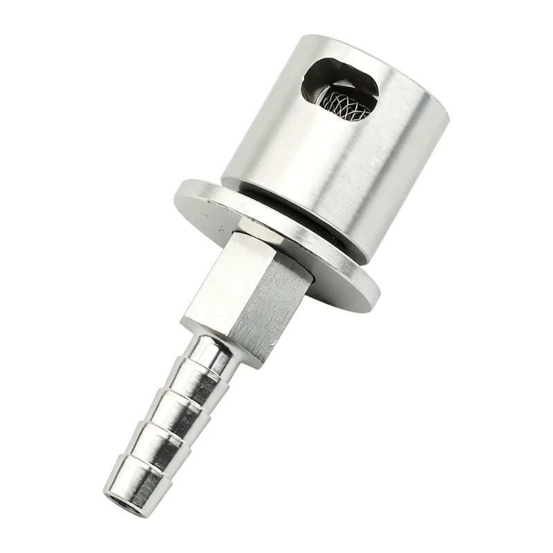 XA6H Motorcycle Vent Valves Aluminum 6061 Split Design 5/16 Inch 65G Chrome Plated Corrosion Resistant For ATV UTV