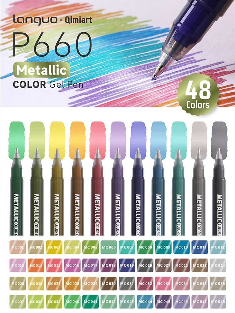 

3D-ручка для рисования с металлическим эффектом и наконечником из нержавеющей стали 1,0 мм, стабильный и плавный поток чернил, металлическая блестящая текстура, подходит для рисования, письма, маркировки, DIY, нейл-арта, водостойкая и не выцветает.