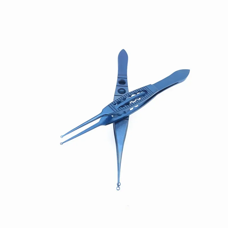 

1pcs Ophthalmic Fechtner Conjunctiva Forcep Tweezers Titanium Ophthalmic Eye Surgical Instrument
