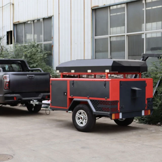 Pickup Truck Camper Utility Drawbar Offroad Camping Trailer