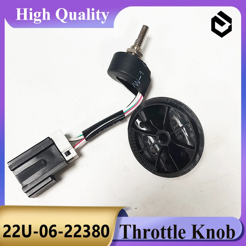 22U-06-22380 Throttle Knob Switch 22U0622380 for Komatsu PC300-8 PC300LC-8 PC350-8 PC350LC-8 Excavator Parts