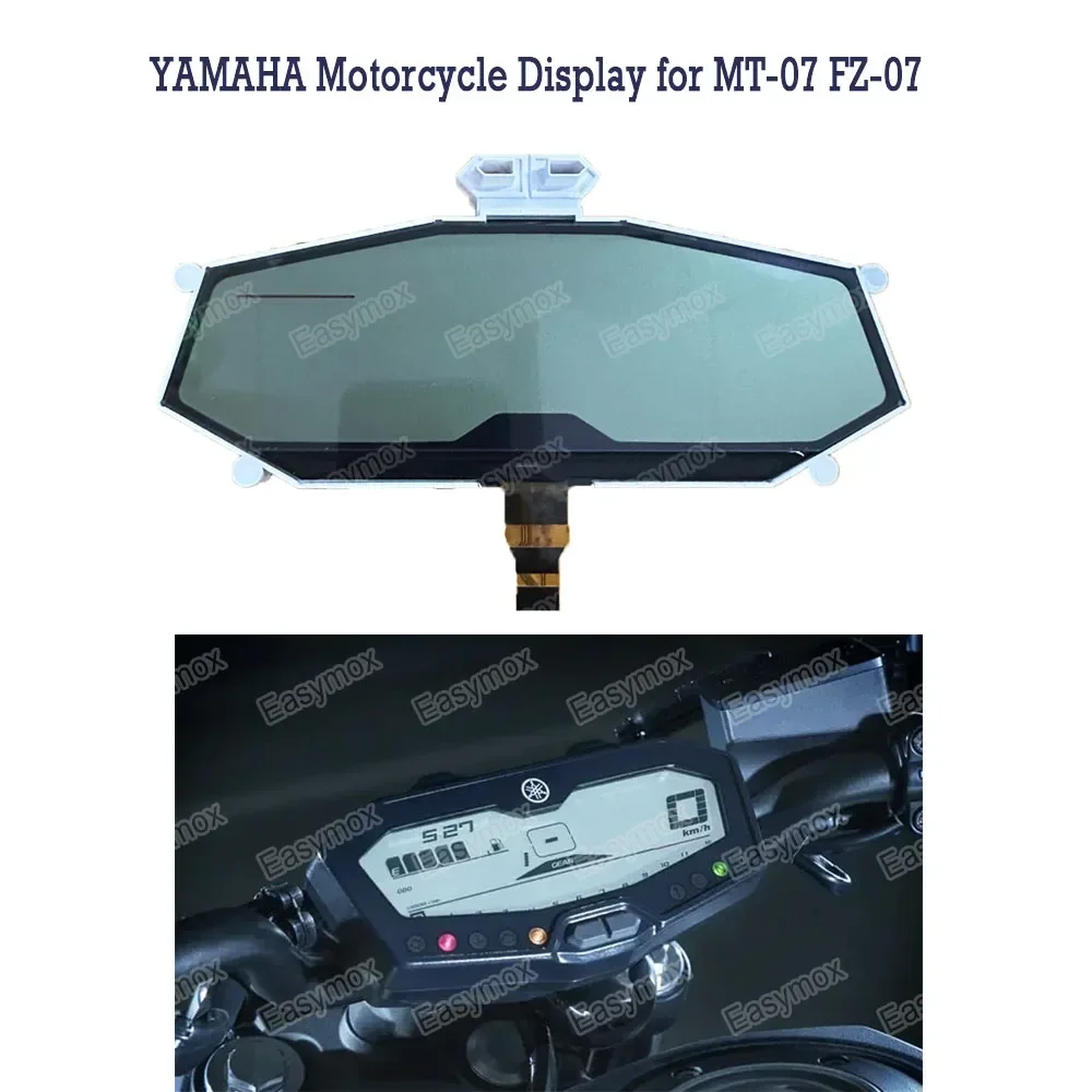 Motorcycle LCD Display Instrument Cluster for YAMAHA MT-07 FZ-07 Tracer 700 2014-2020 Speedometer Dashboard Repair