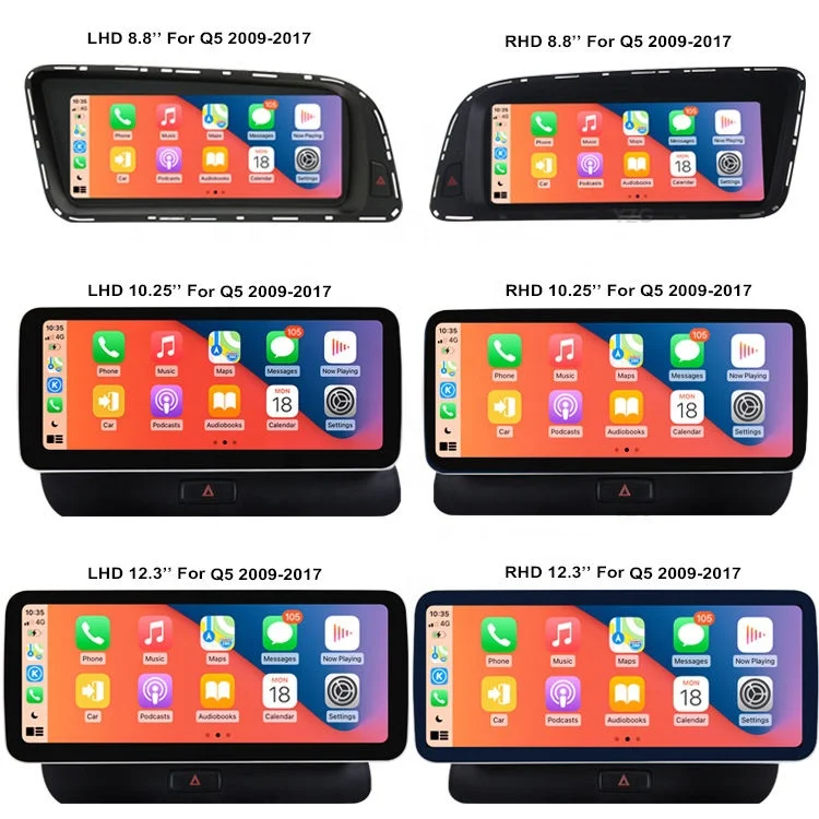 Voyeego 10.25inch Car DVD Player A4 A5 A6 B8 C6 Q5 Q7 MMI 2G 3G Multimedia Player 2Din Carplay Stereo GPS DVD Head Unit
