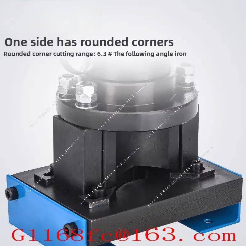 DJ-55 Hydraulic Angle Iron Chamfering Machine Without Pump Angle Steel Cutting 45 ° Multifunctional Angle Iron Processing