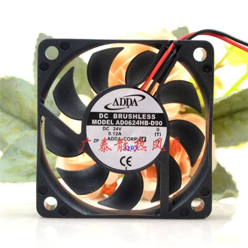 

ADDA AD0624HB-D90 6015 0.12A 60*60*15MM 2 wire chassis power fan