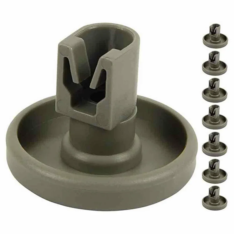 Plastic Dishwasher Wheels for mini Assembly 8 pcs/set Kitchen appliances For Zanuss Spare Convenient Plastic Dishwasher