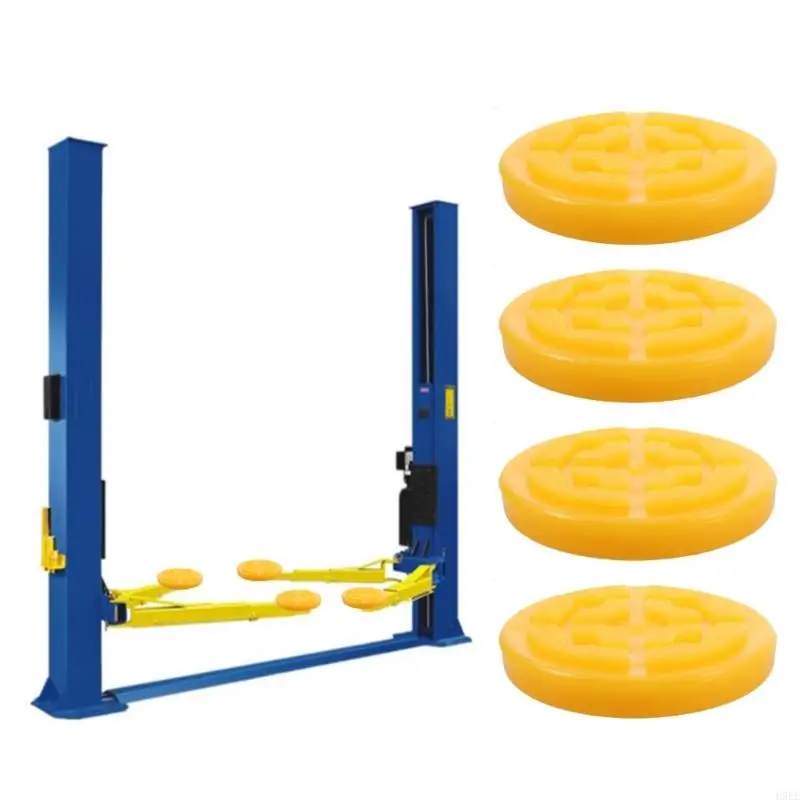 

4pcs Lift Platform Pads Heavy Duty Lifting Platform Pads for Double Column Lifts H9EE