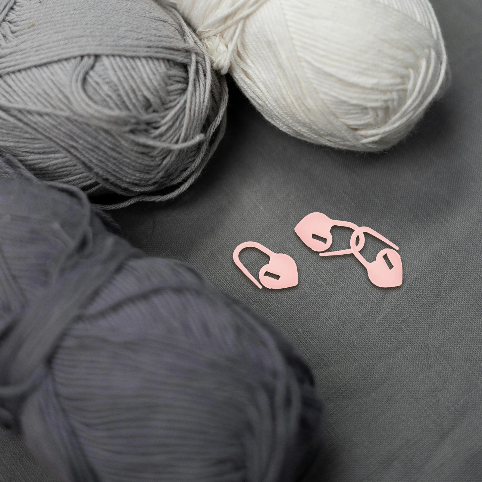 

Plastic Candy Color Stitch Markers Heart Locking Pins for Knitting Crochet DIY Craft Tools Stitch Counters Crochet Accessories