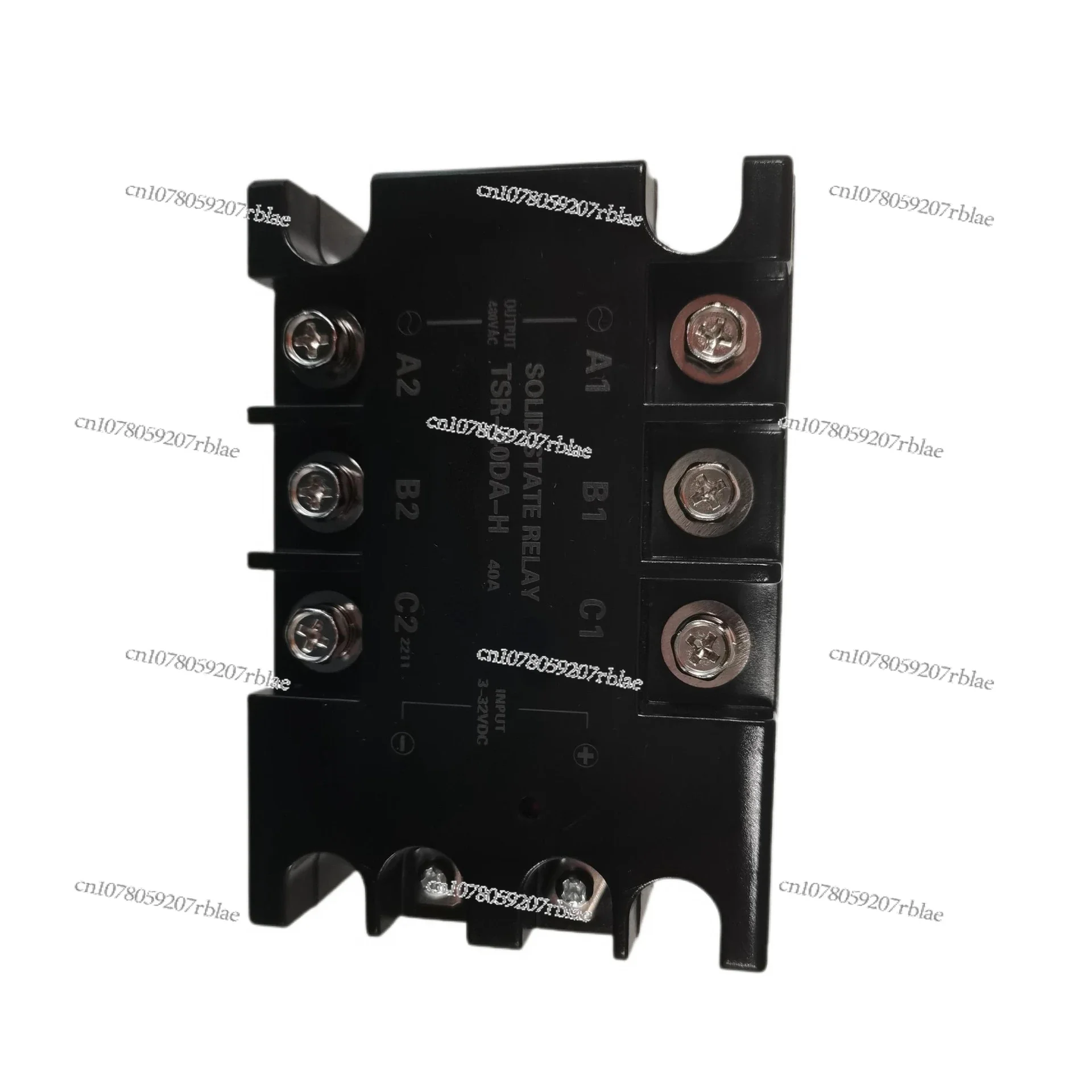 

Relay Photovoltaic Slow Start Three-Phase Relay Solid State Relay Normally Open Plastic Sealed