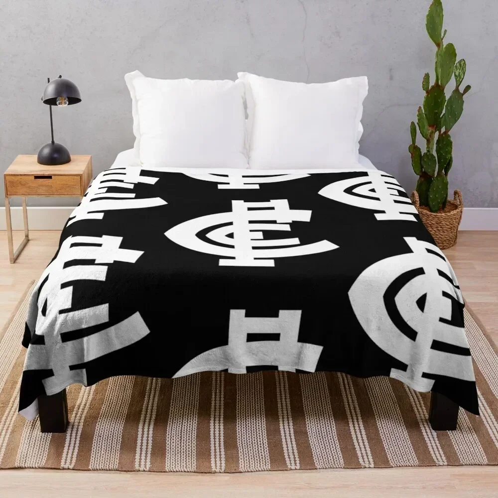 

Carlton-logo Throw Blanket All Season Lightweight Soft Blanket for Bed