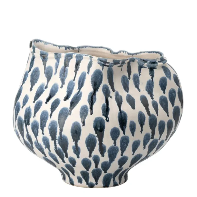 

Wabi Sand antique ceramic vase retro ornament, design sense niche flower arrangement device