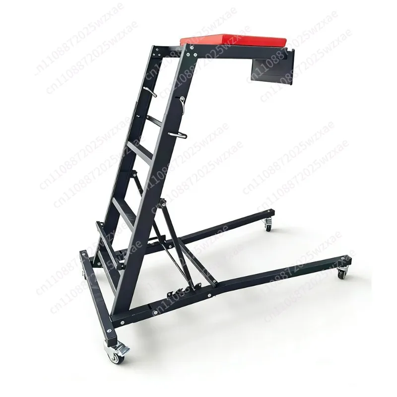 Garage workshop crawling board, heavy duty high load-bearing adjustable height foldable, suitable for car maintenance
