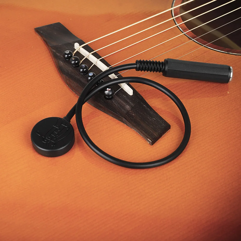مجموعة واحدة من لاقط الجيتار الصوتي الاحترافي المتين سهل التركيب لملحقات الآلات الموسيقية للجيتار الشعبي