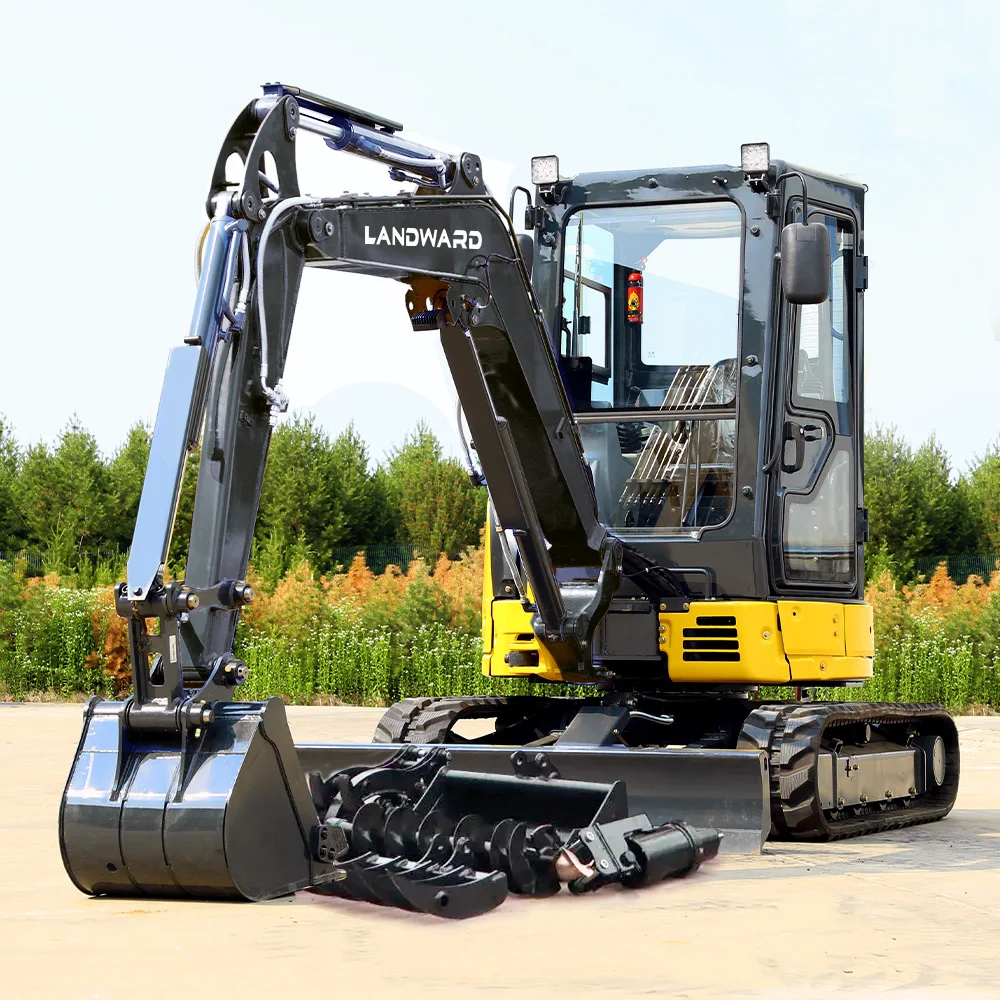 China Kompakte Minibagger 4-Tonnen-Preise Mini-Kleinbagger Kostenloser Versand Chinesische Maschine Mini-Raupenbagger kundenspezifisch