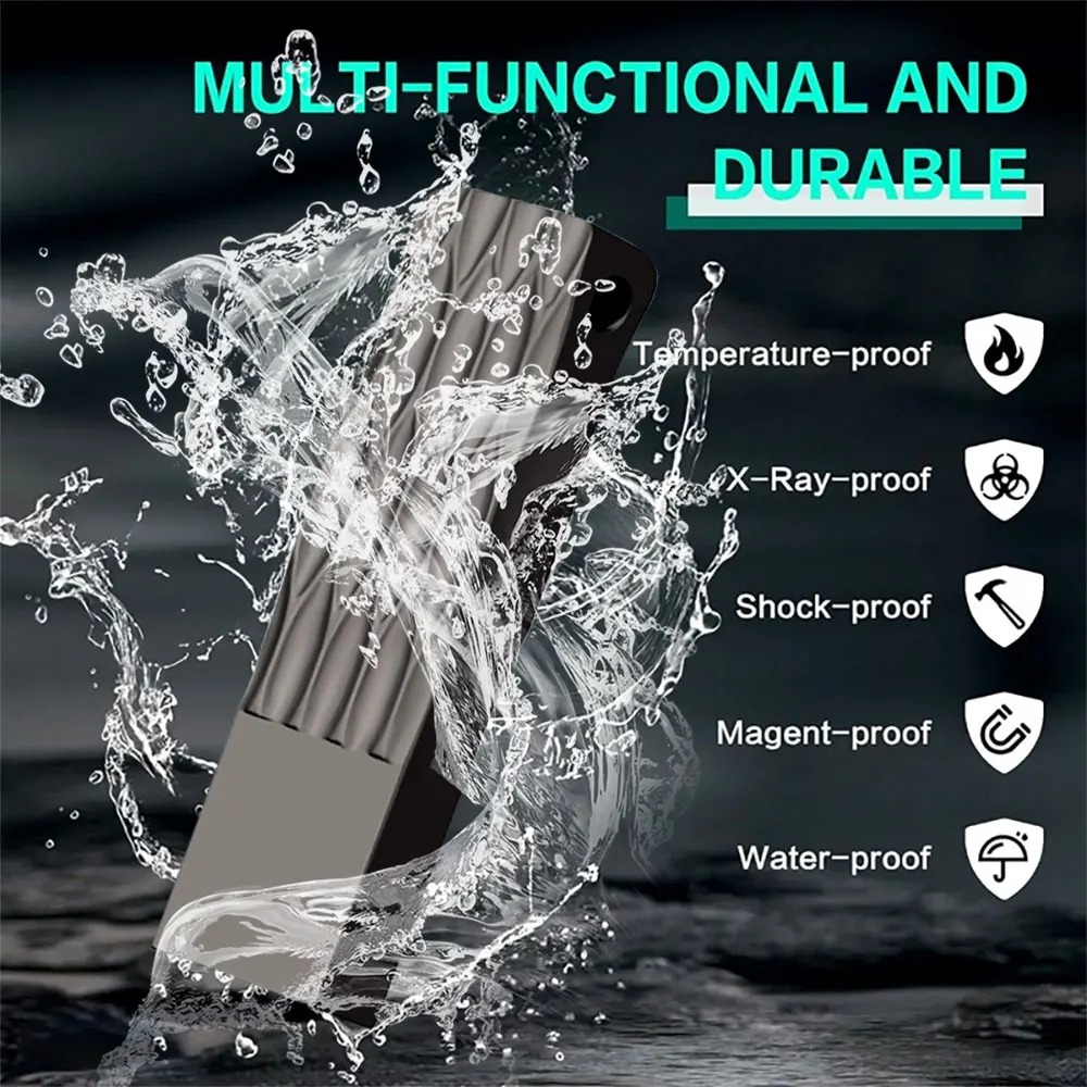 Zsuit 10Pcs Customized Logo Metal USB 3.0 Pendrive 32gb 8GB Flash U disk 16G Usb Flash Pen Drive 64gb 128gb Memory Stick USB 2.0