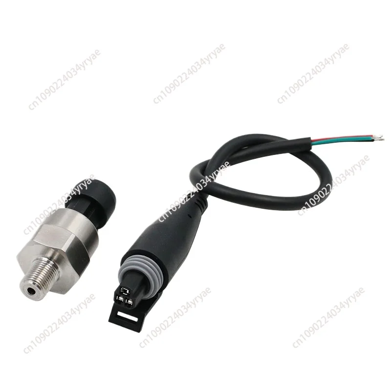 DC 5V 1/8NPT Pressure Sensor Transmitter Sensor Stainless Steel Measurable Oil Air Water