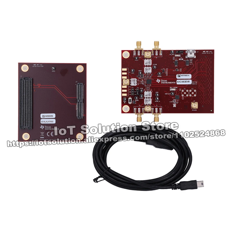 ADC3683EVM ADC3683 dual-channel, 18-bit, 65MSPS, low-noise, ultra-low-power ADC evaluation module