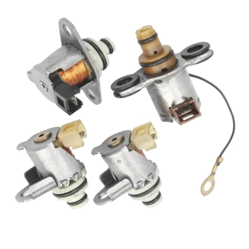 

652F Pack of 4 Transmission Pressure Solenoids G6T46571 JF405E JF402E for Improved Gear Shifting Heat Dissipation & Stability