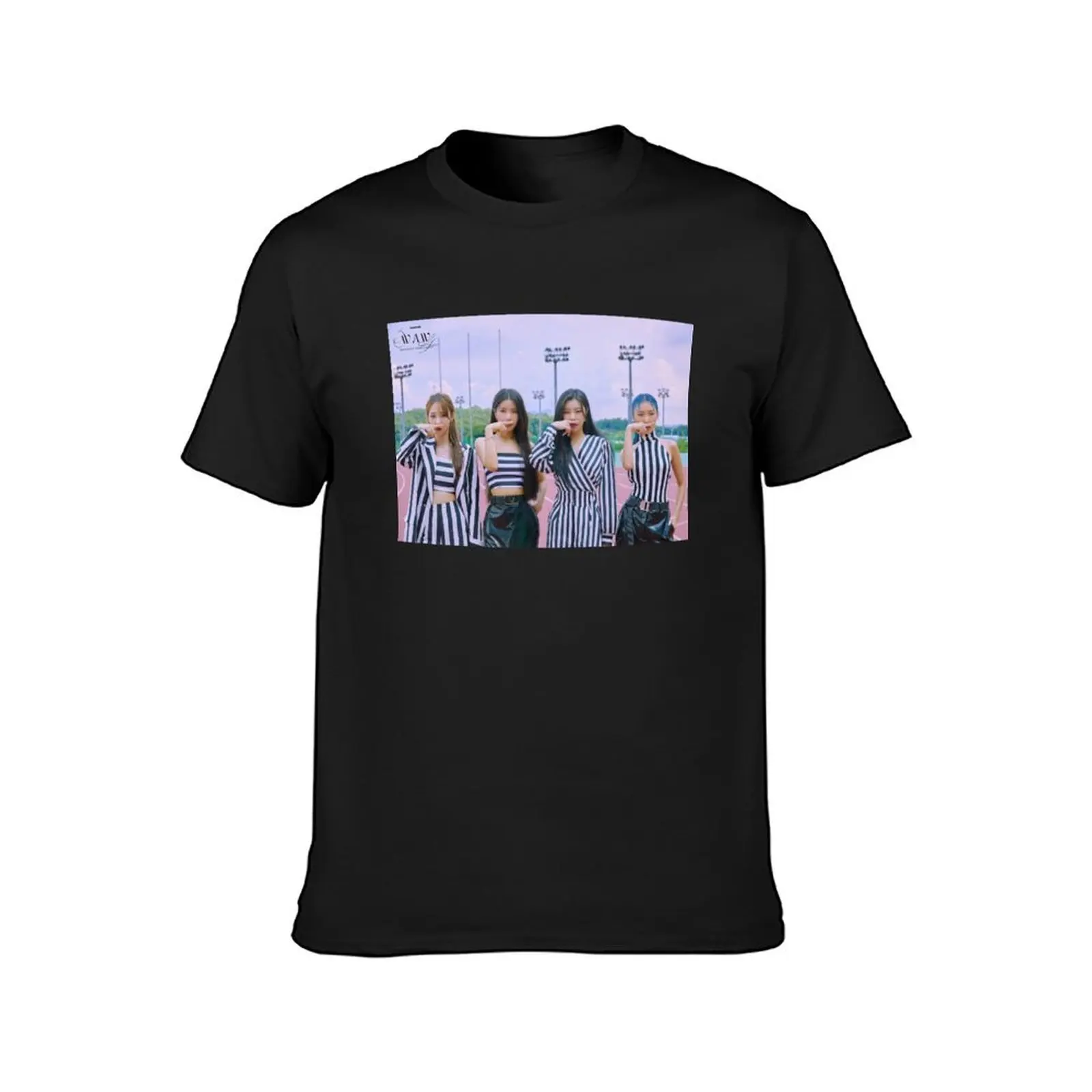 MAMAMOO WAW Concert T-Shirt anime clothes blacks for a boy plus size tops men workout shirt