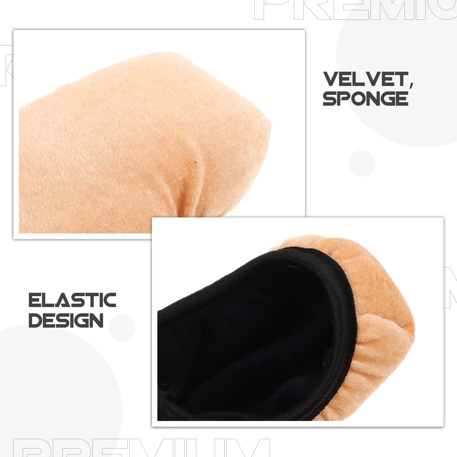 2Pcs Comfortable Elderly Crutch Pads Soft Underarm Cushions Anti-Bump Crutch Covers Walking Stick Accessories Crutches Cover