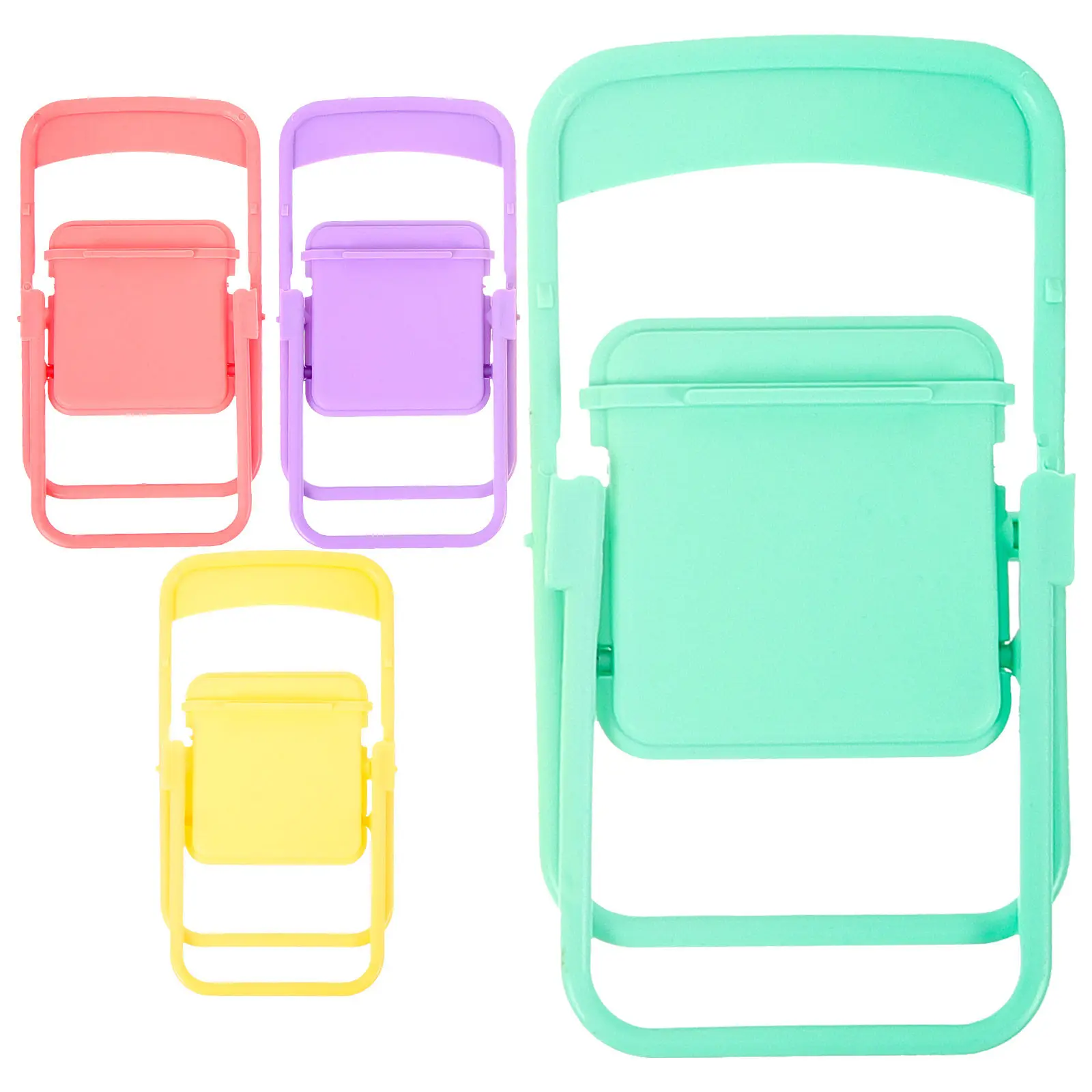 

Набор из 4 миниатюрных стульев для кукольного домика, гладкие, без специфического запаха, мини-мебель для ролевых игр малышей, для самостоятельной сборки кукольного домика