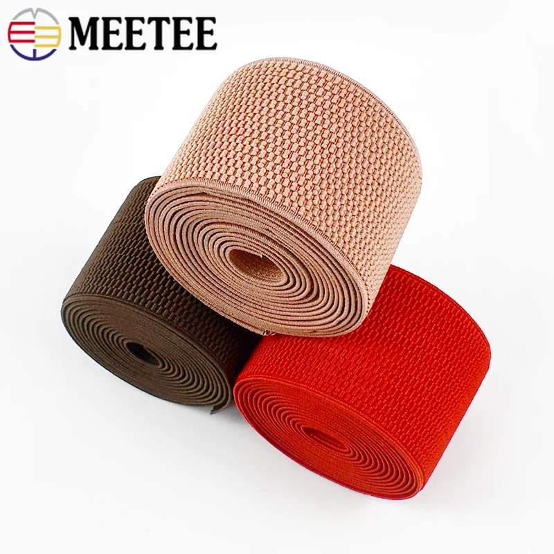 2/3 متر 60 مللي متر الخياطة شريط مرن لحزام بانت حزام شريط مطاطي حقيبة فستان الكتف حزام تمتد أشرطة DIY بها بنفسك الخياطة اكسسوارات