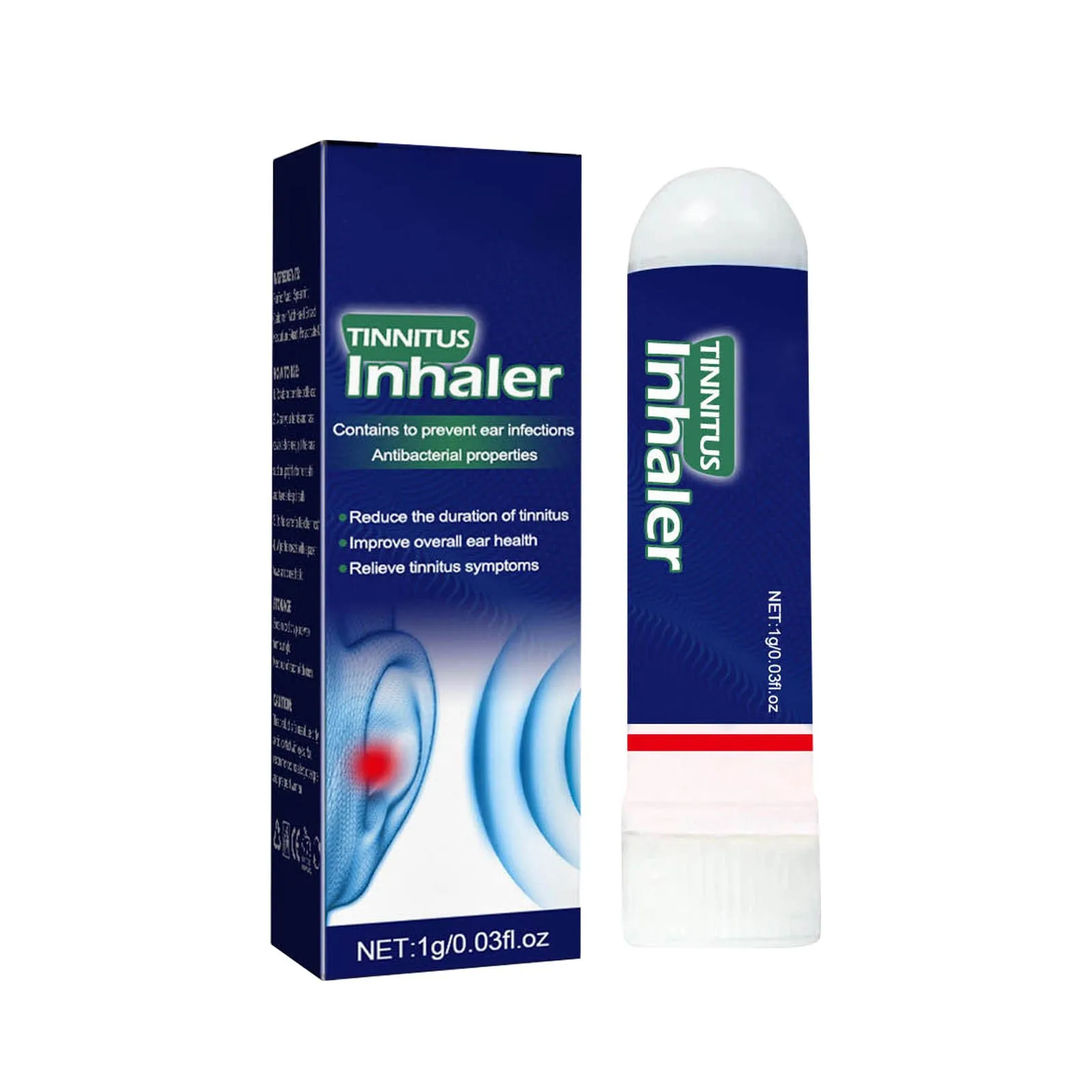 1ml Instant Tinnitus Relief Nasal Inhaler Tinnitus Relief Tinnitus Device Natural Nasal Inhaler Quick Relief