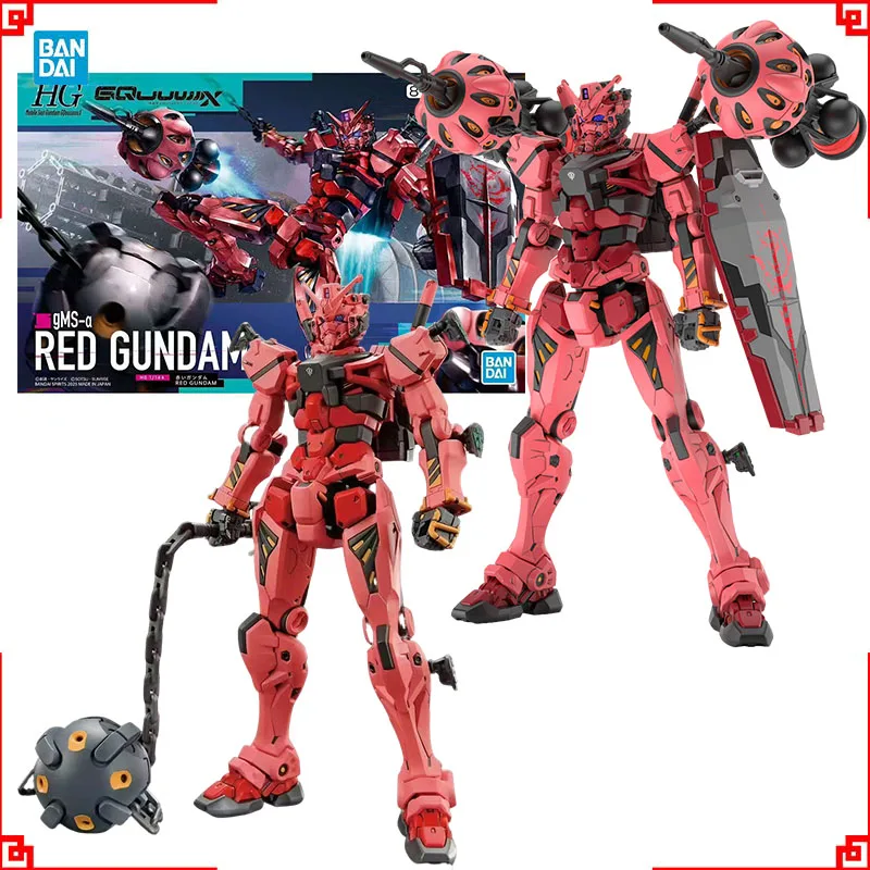 

Bandai Gundam Модель Kit GquuuuX Красная Фигурка Gunpla Строительный Комплект Gundam Коллекционные Аниме Фигурки Игрушки Для Мальчиков Подарок