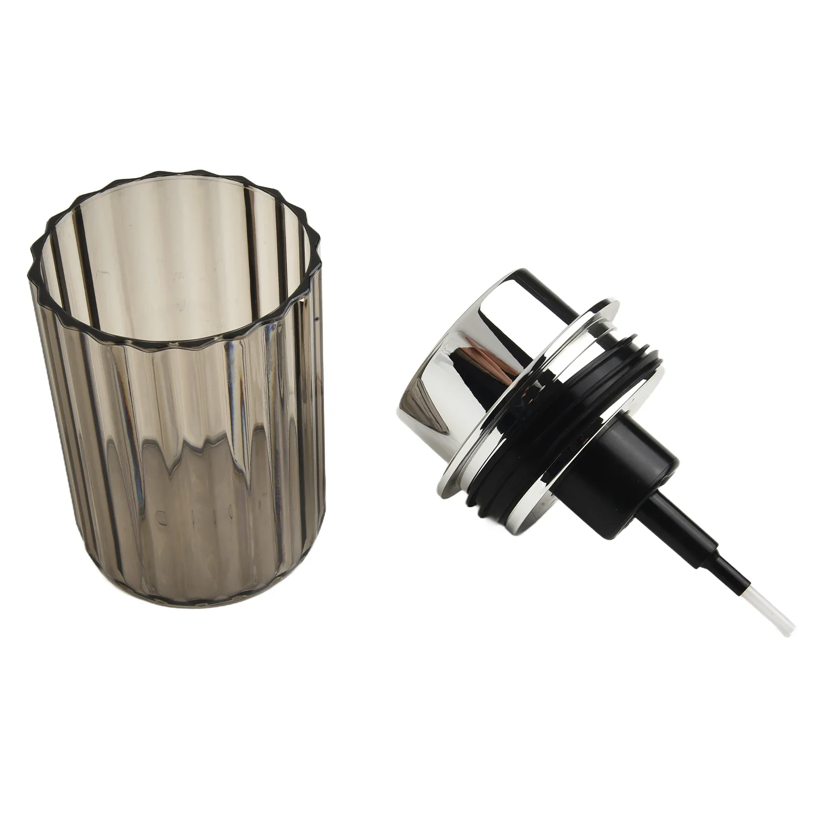 

Прозрачная бутылка для лосьона для ванной комнаты, легко заполняемая, простая в очистке, с широким горлышком, прозрачная, с нажимным механизмом.