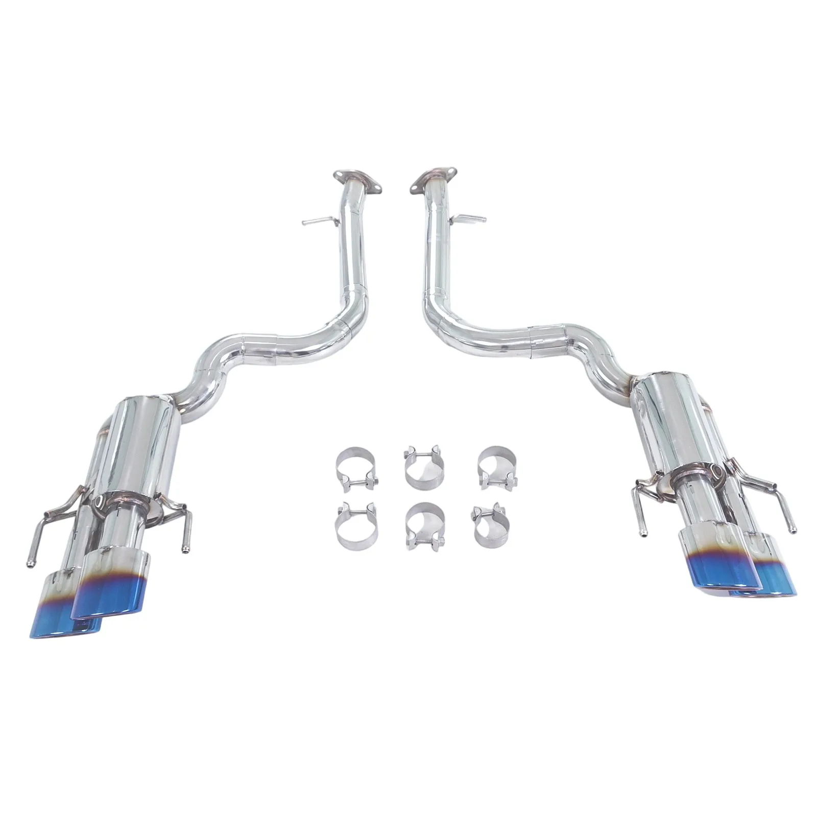 Axle-Back Exhaust Muffler for Lexus GSF RCF IS500 V8 5.0L, Car Exhaust System Made of SUS304 Pipes